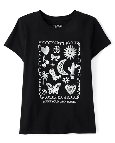 Girls Make Your Own Magic Graphic Tee