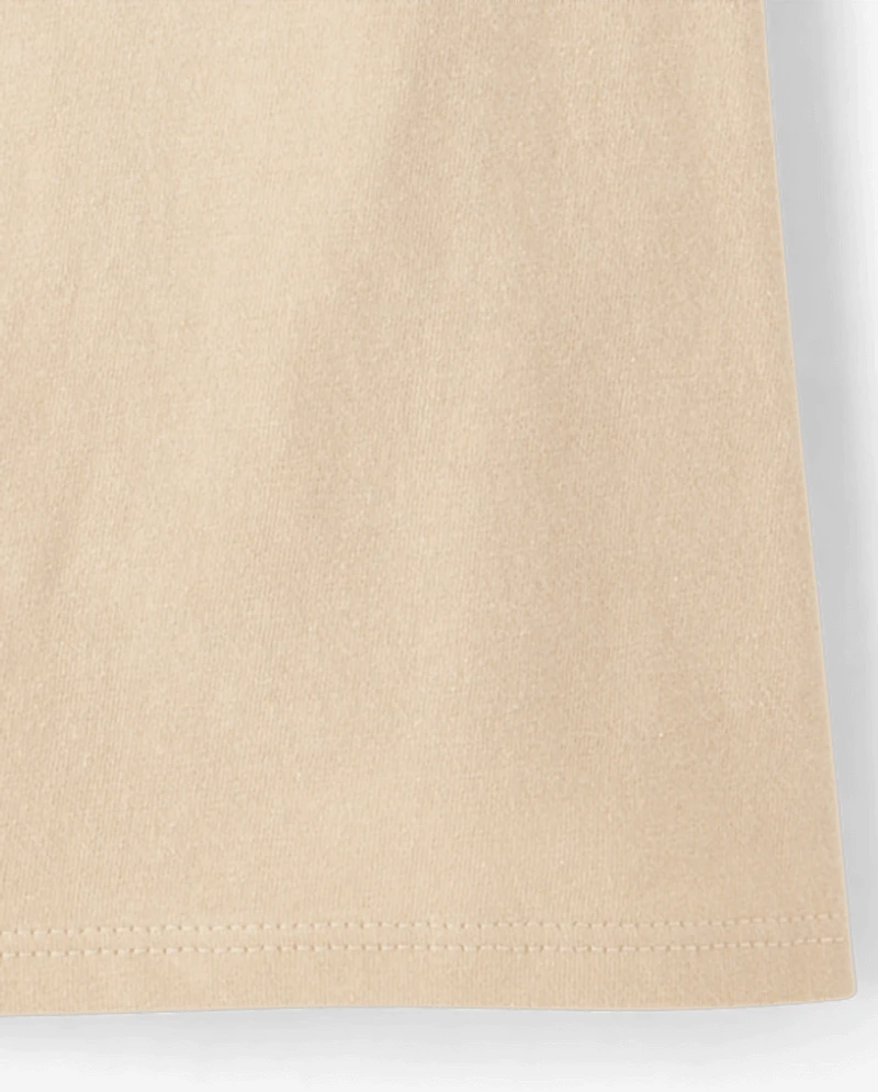 Girls Teddy Bear Graphic Tee