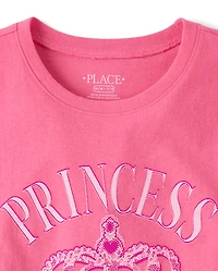 Girls Princess Graphic Tee