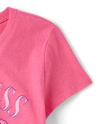 Girls Princess Graphic Tee