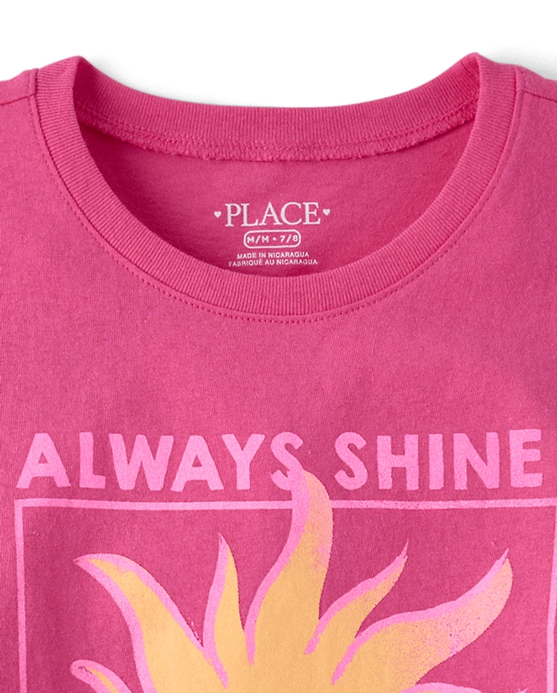 Girls Bright Days Graphic Tee