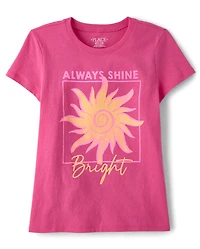 Girls Bright Days Graphic Tee