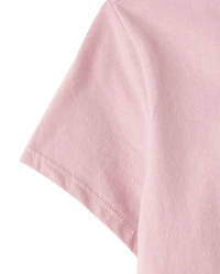 Girls Capybara Butterfly Graphic Tee