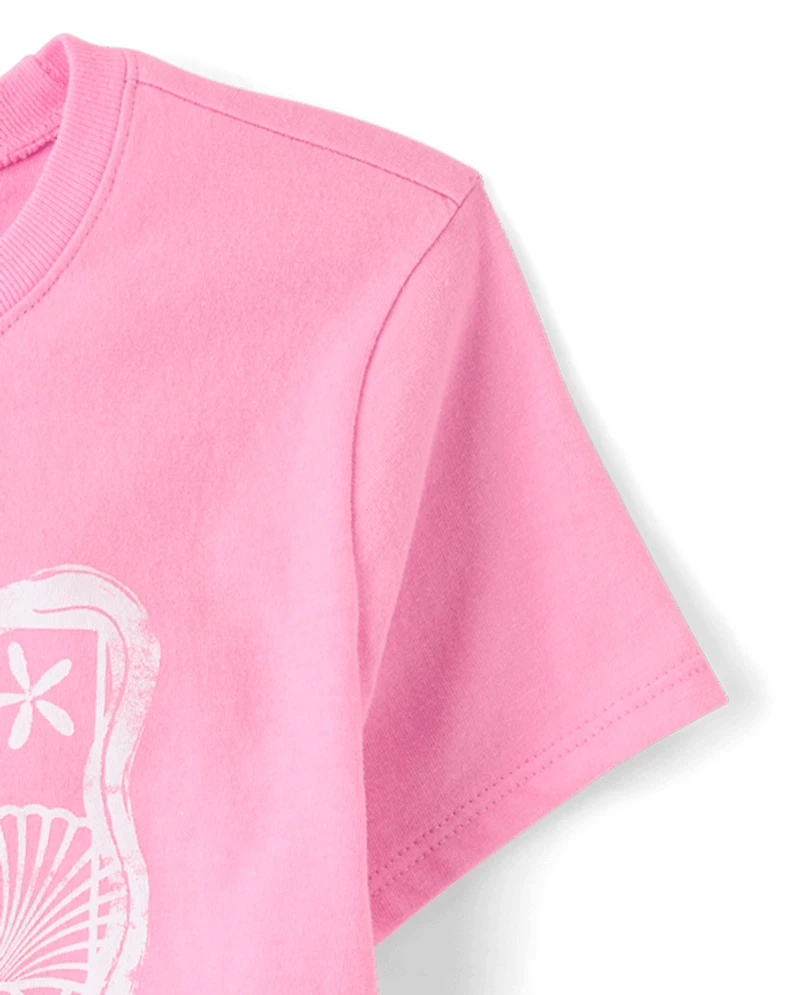 Girls Turtles Graphic Tee