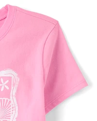 Girls Turtles Graphic Tee