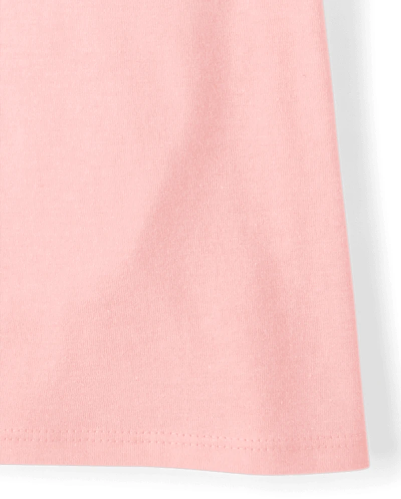 T-shirt graphique « Fille à papa » pour filles