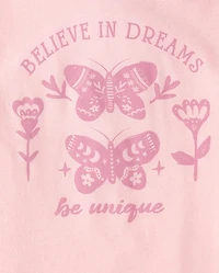 Girls Believe Dreams Graphic Tee