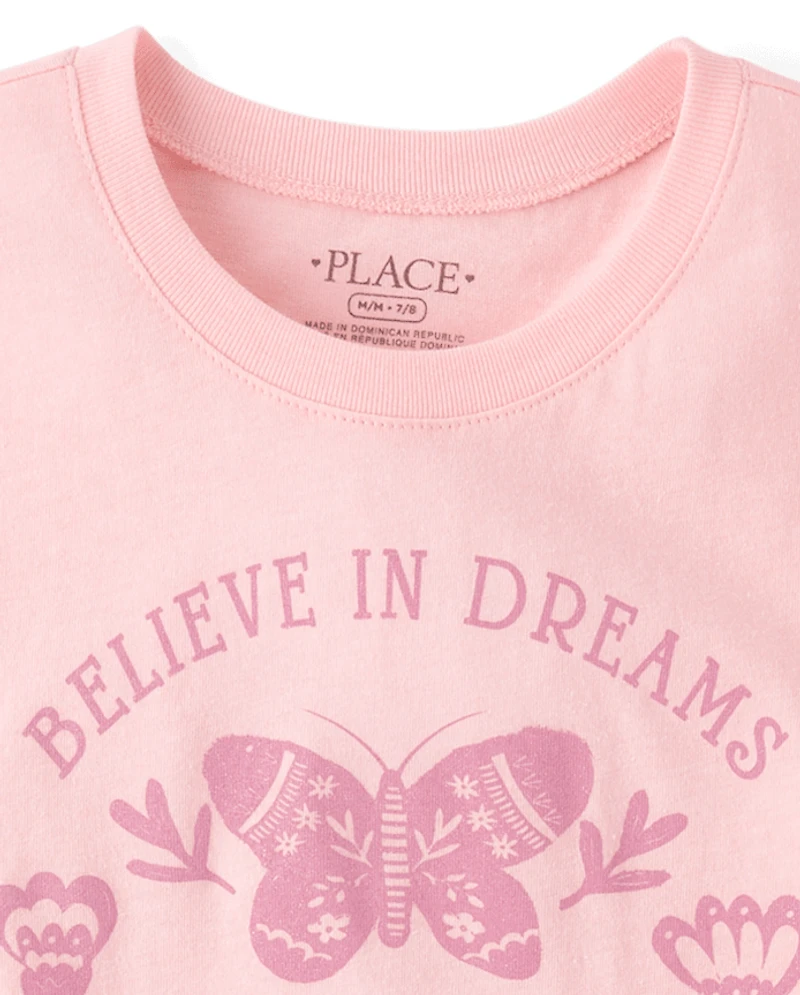 Girls Believe Dreams Graphic Tee