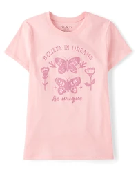 Girls Believe Dreams Graphic Tee