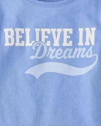 Girls Daydreamer Social Club Graphic Baby Tee