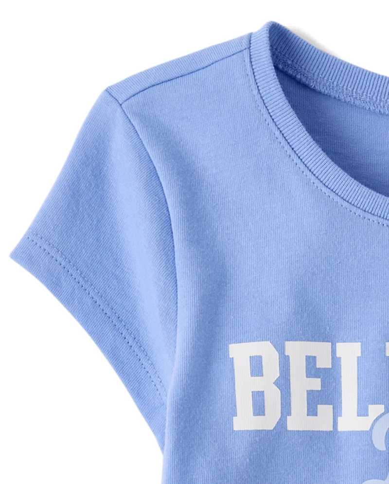 Girls Daydreamer Social Club Graphic Baby Tee