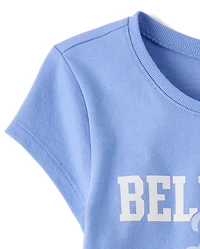 Girls Daydreamer Social Club Graphic Baby Tee