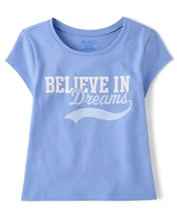 Girls Daydreamer Social Club Graphic Baby Tee