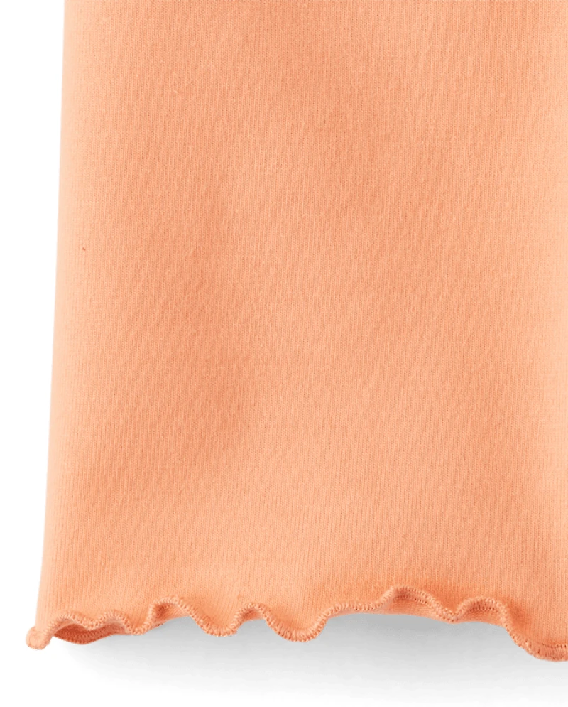 Toddler Girls Palm Tree Lettuce Bike Shorts 3-Pack