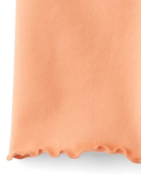 Toddler Girls Palm Tree Lettuce Bike Shorts 3-Pack