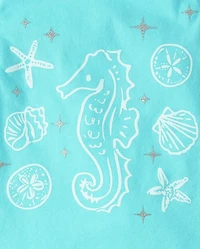 Toddler Girls Sea Creature 2-Piece Outfit Set