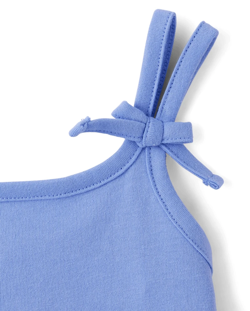 Toddler Girls Crab Tank Top 3-Pack