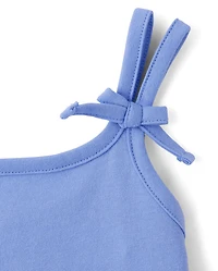 Toddler Girls Crab Tank Top 3-Pack