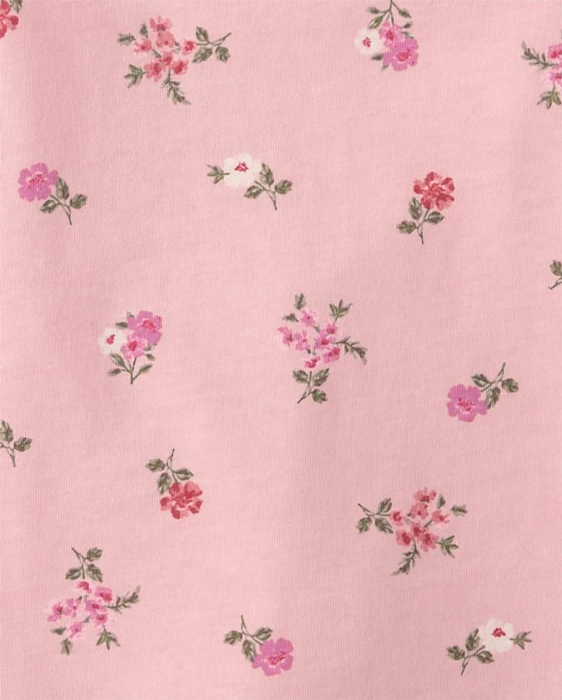 Toddler Girls Glitter Floral Butterfly Tank Top 3-Pack