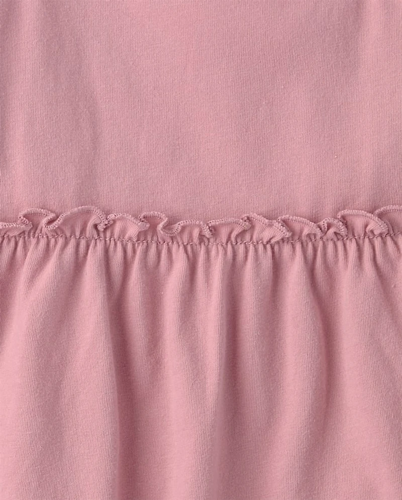 Toddler Girls Glitter Floral Butterfly Tank Top 3-Pack