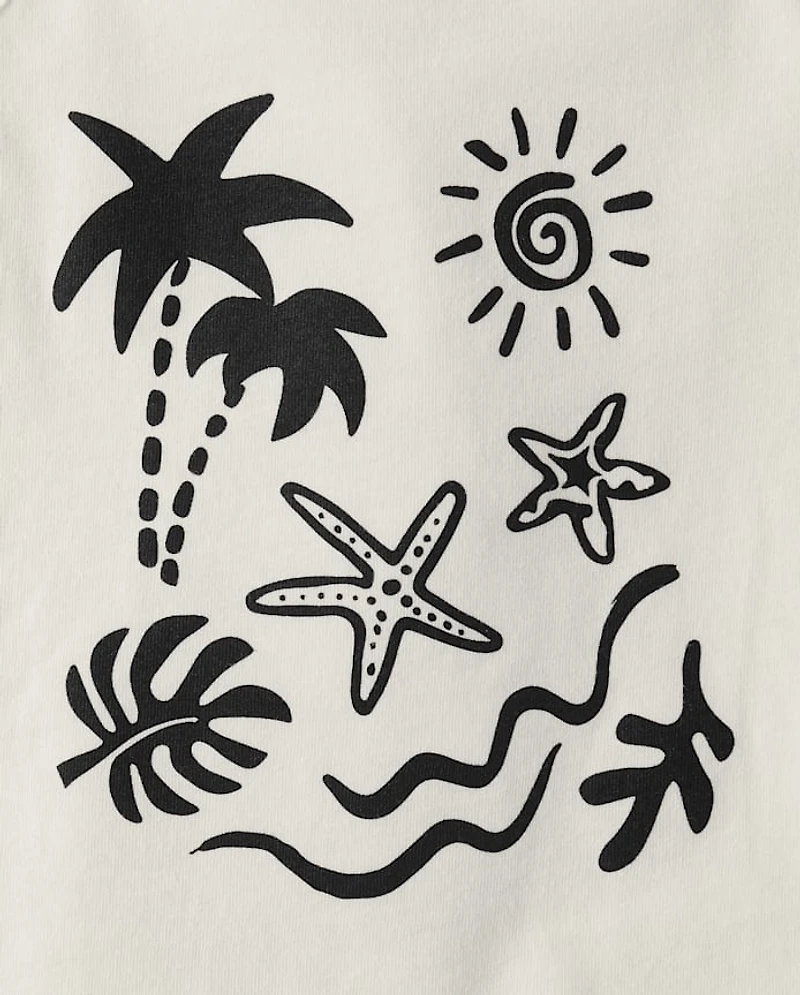 Toddler Girls Tropical Tank Top 3-Pack