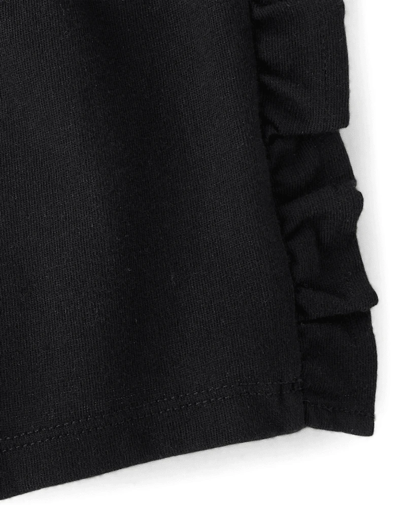 Toddler Girls Tropical Ruffle Shorts 3-Pack