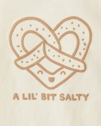 Baby And Toddler Girls Pretzel Graphic Tee