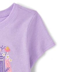 Baby And Toddler Girls Books Graphic Tee
