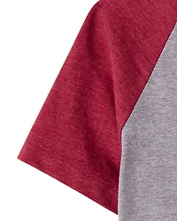 Baby And Toddler Boys Varsity Graphic Ringer Tee