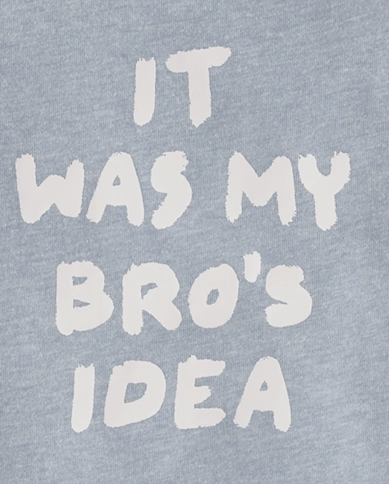 T-shirt graphique Baby And Toddler Bro's Idea