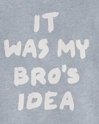 T-shirt graphique Baby And Toddler Bro's Idea