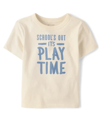 T-shirt graphique pour bébés et petits garçons « L'heure du jeu »