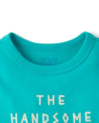 Baby And Toddler Boys Usually Trouble Graphic Tee