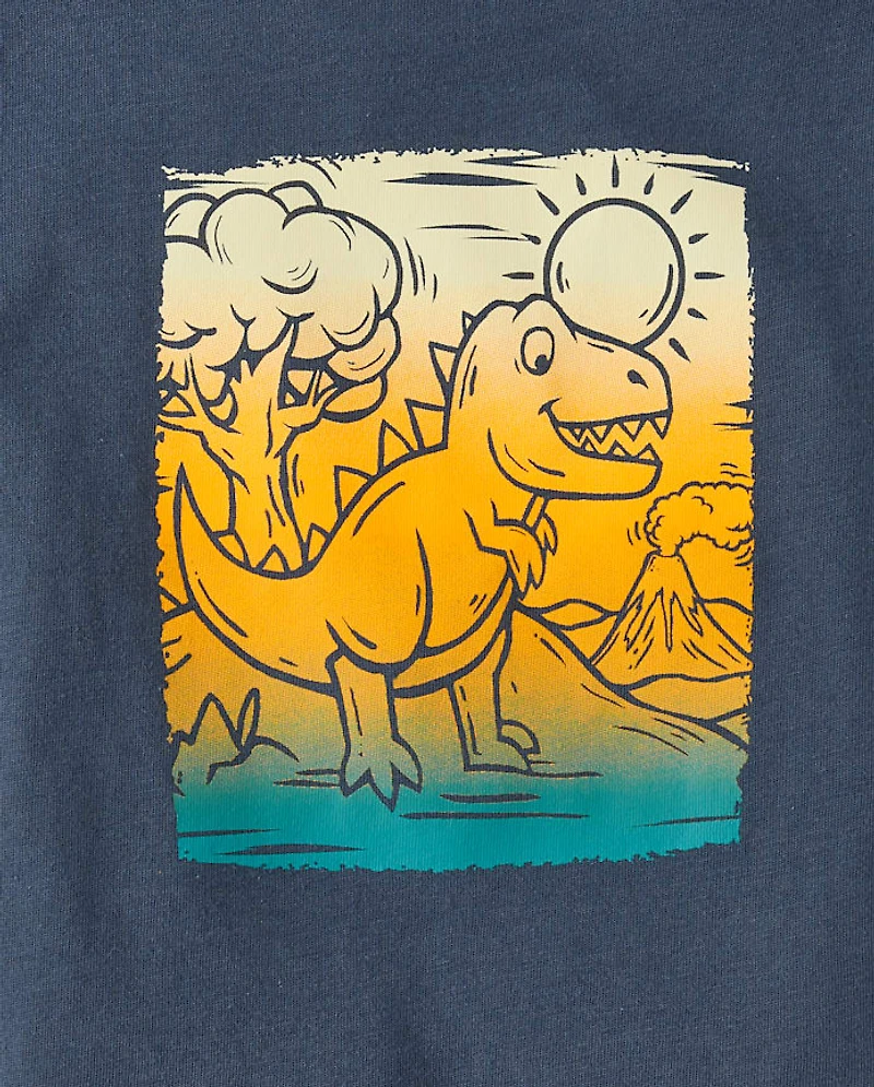 Baby And Toddler Boys Dino Graphic Tee