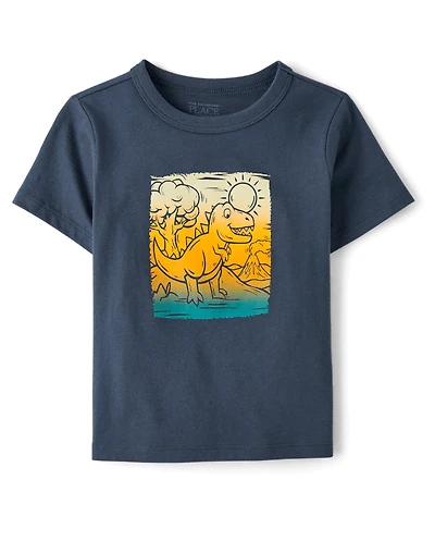 Baby And Toddler Boys Dino Graphic Tee