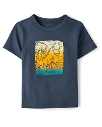 Baby And Toddler Boys Dino Graphic Tee
