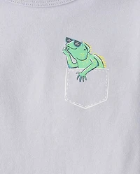 Baby And Toddler Boys Lizard Graphic Tee