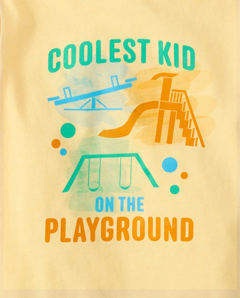 Baby And Toddler Boys Playground Graphic Tee