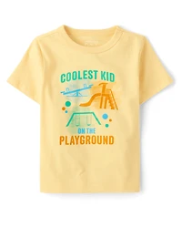 Baby And Toddler Boys Playground Graphic Tee