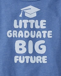 Baby And Toddler Boys Little Graduate Graphic Tee