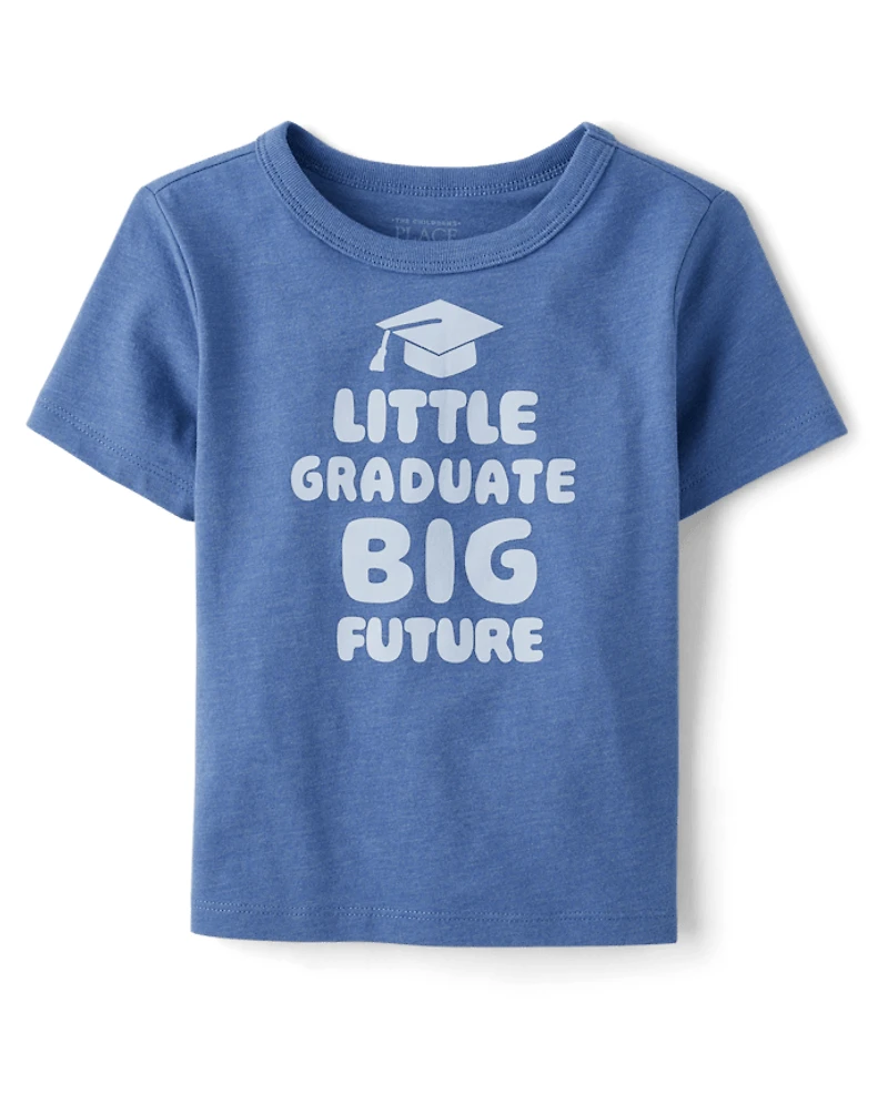 Baby And Toddler Boys Little Graduate Graphic Tee