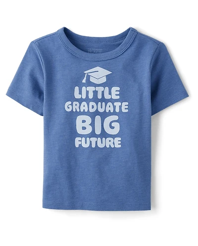Baby And Toddler Boys Little Graduate Graphic Tee