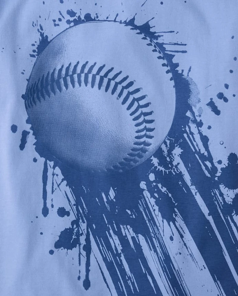 Boys Baseball Graphic Tee