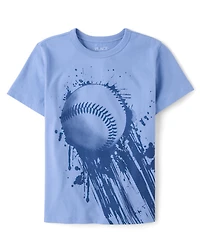 Boys Baseball Graphic Tee