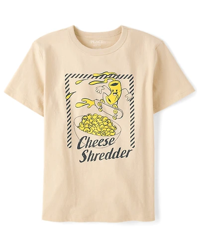 Boys Cheese Shredder  Graphic Tee