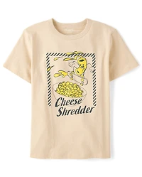 Boys Cheese Shredder  Graphic Tee