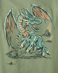 Boys Dragon Graphic Tee