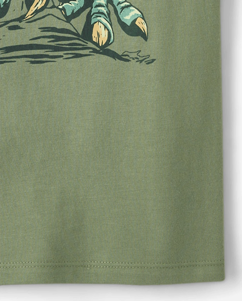 T-shirt graphique dragon pour garçon