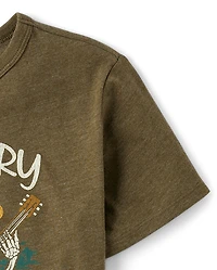 Boys Country Cowboy Graphic Tee