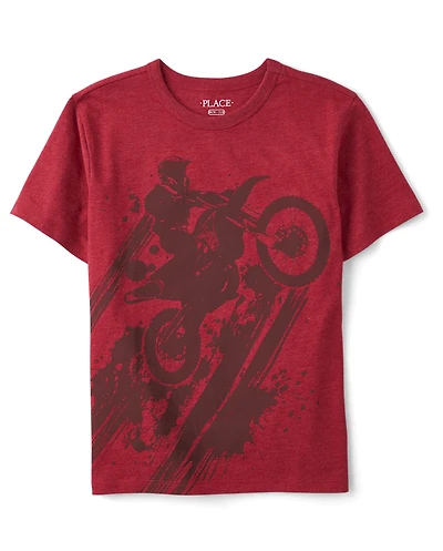 Boys BMX Bike Graphic Tee